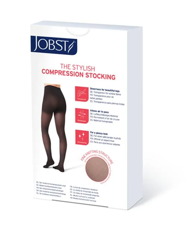 PR/1 JOBST ULTRASHEER WOMEN, PANTYHOSE, 20-30MMHG, MD, ANTHRACITE, CLOSED TOE