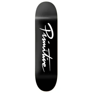 Primitive Skateboarding Nuevo Script Team Skateboard Deck 8''
