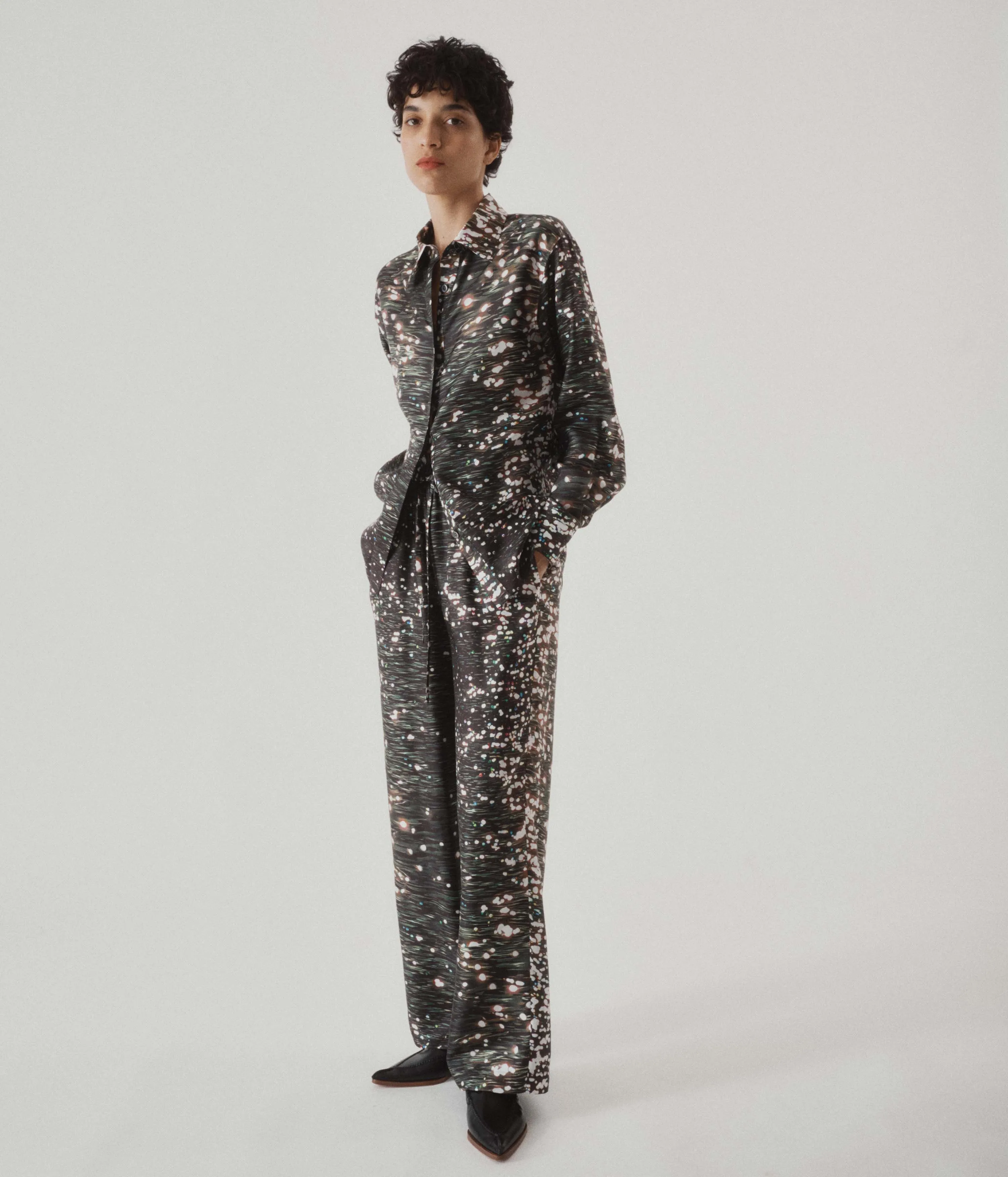 Pull-on Pants in Print