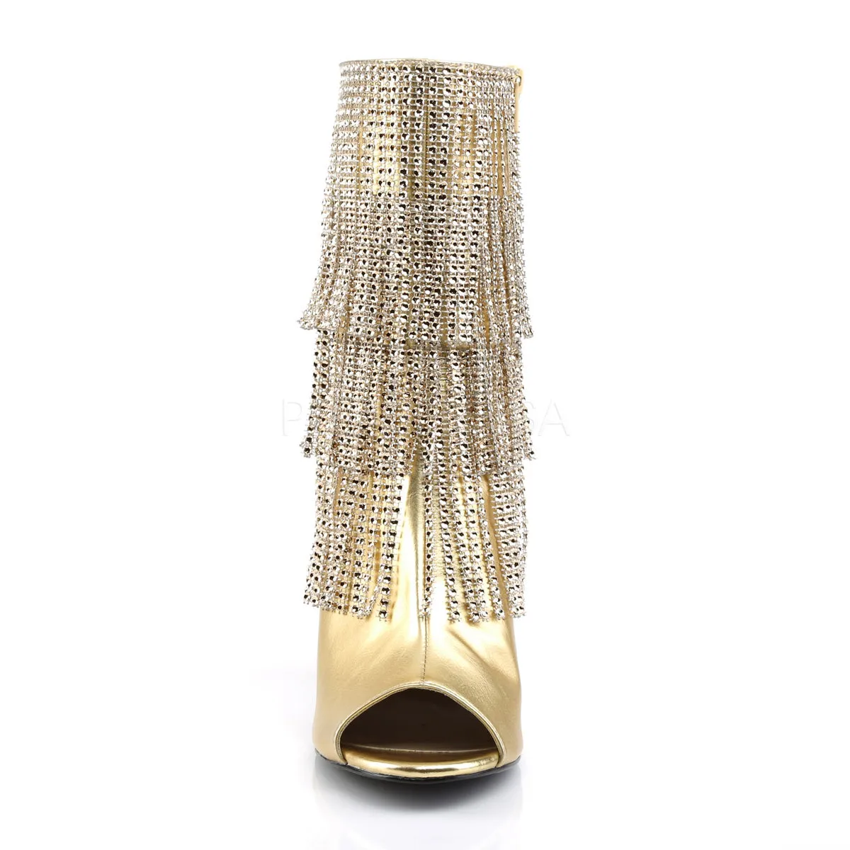 QUEEN-100  Gold Metallic Pu