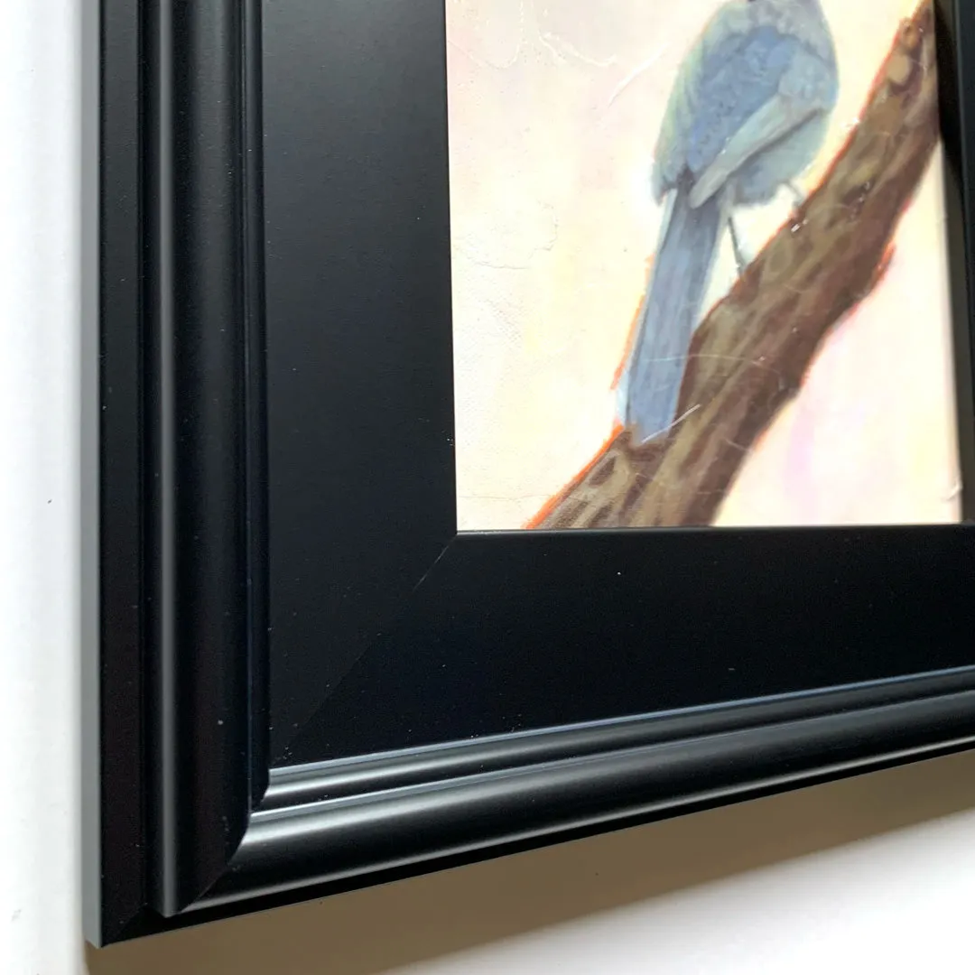 "Harbinger" Bird Embellished Canvas Print