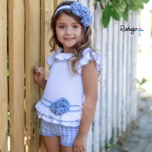 RAHIGO - Three Piece Short Set - Blue