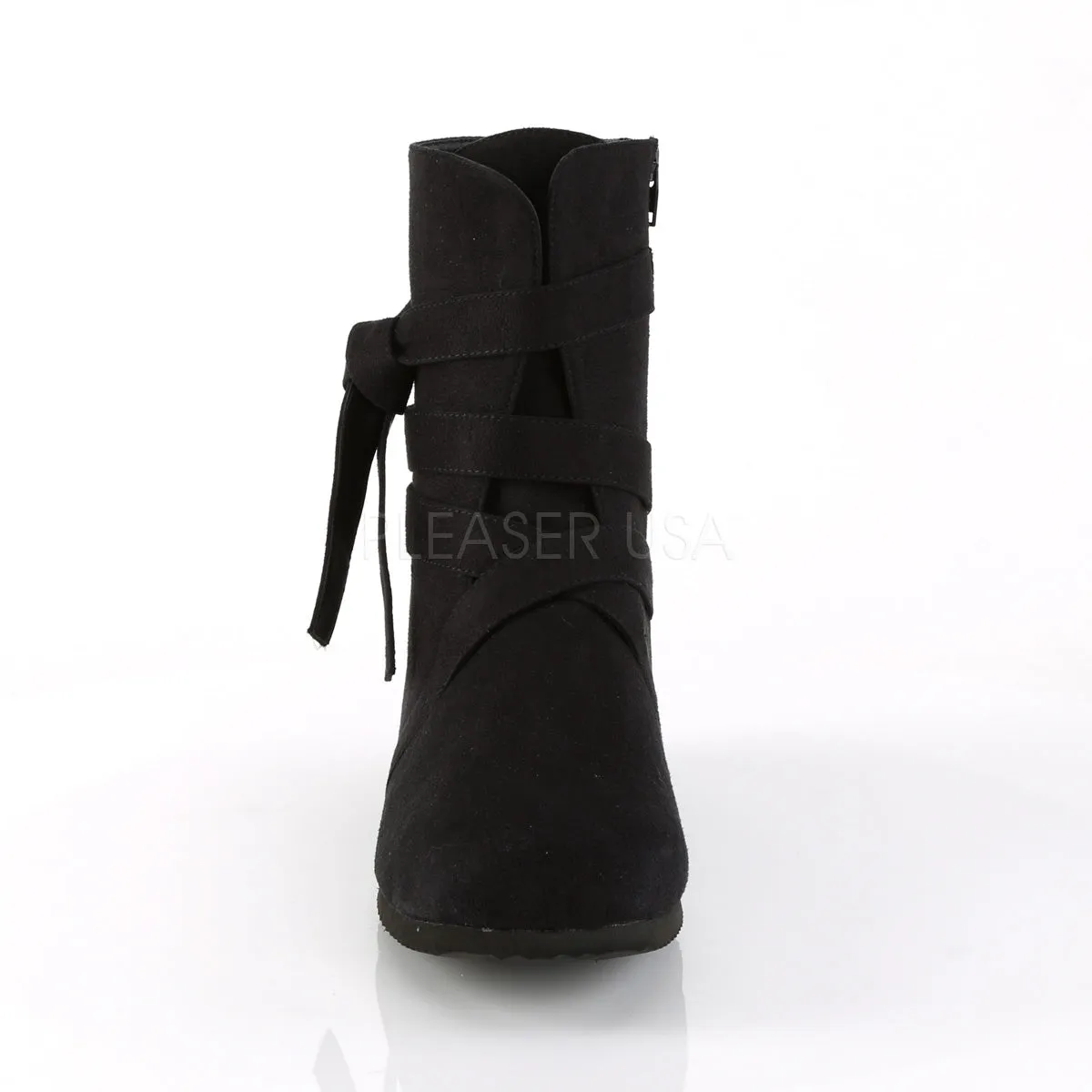 RENAISSANCE-57 Black Microfiber
