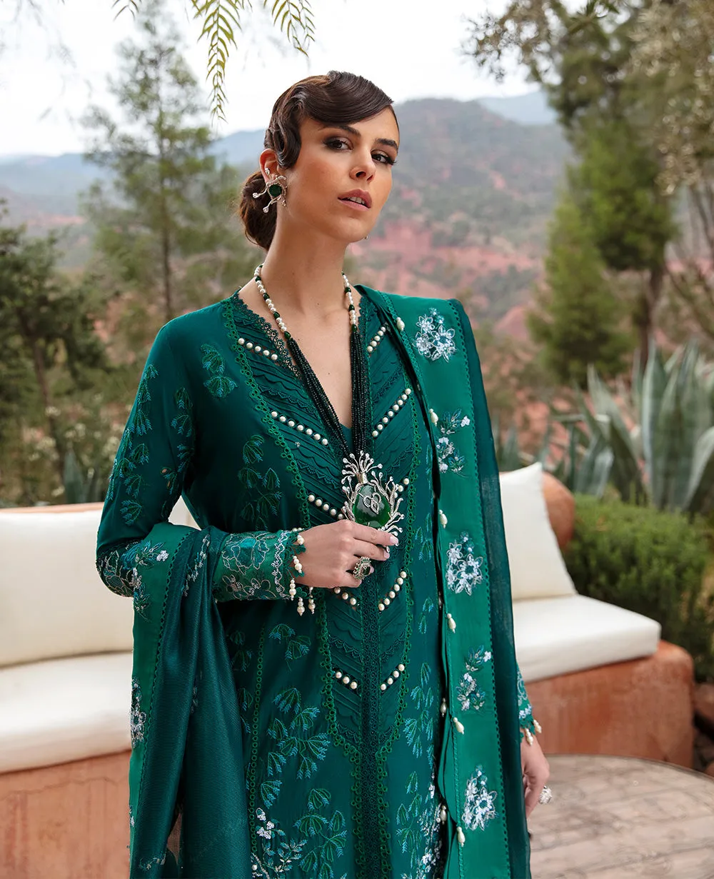 Republic Womenswear | Amaani - Eid Luxury Lawn 2023 | D5-A- ORAN