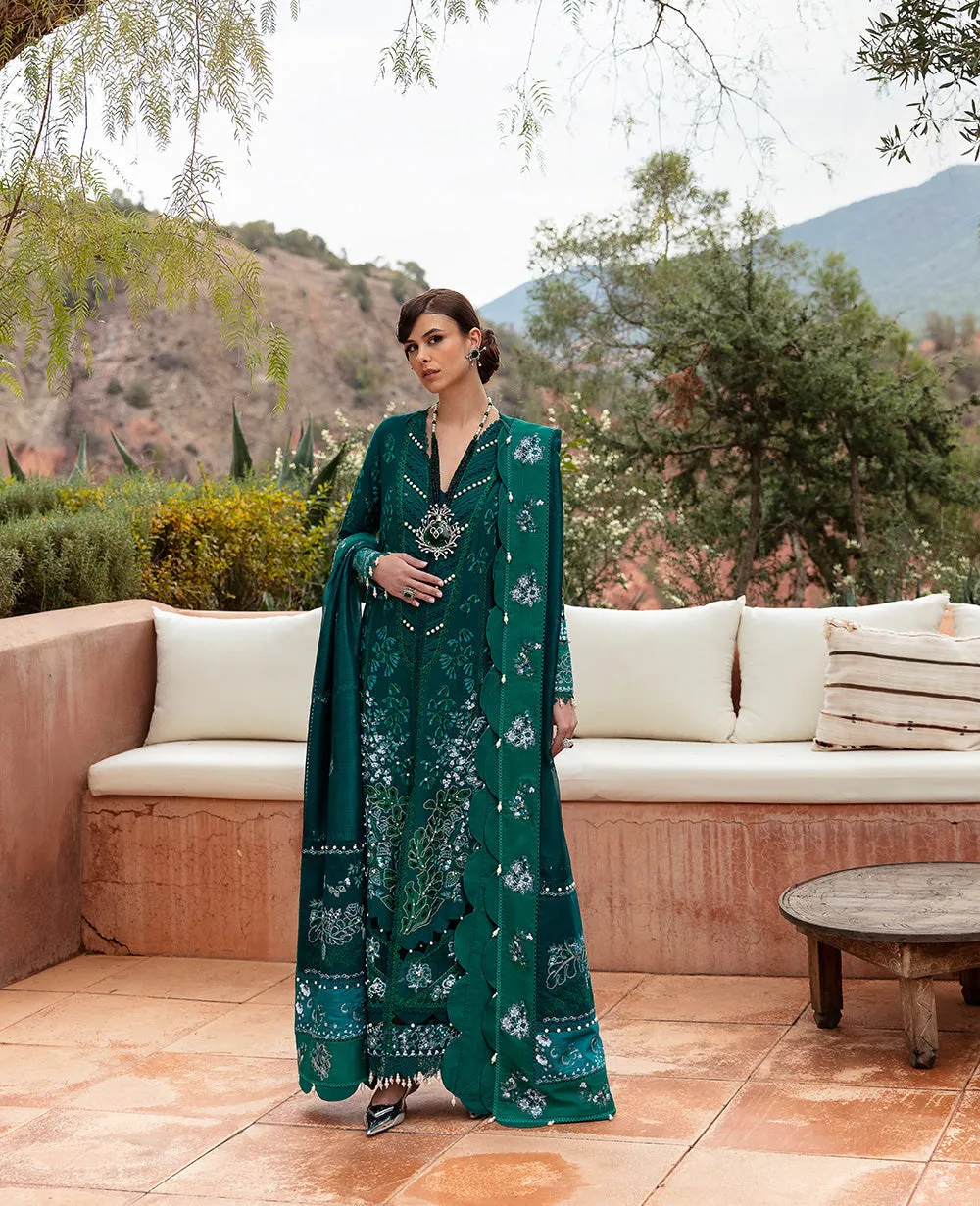 Republic Womenswear | Amaani - Eid Luxury Lawn 2023 | D5-A- ORAN