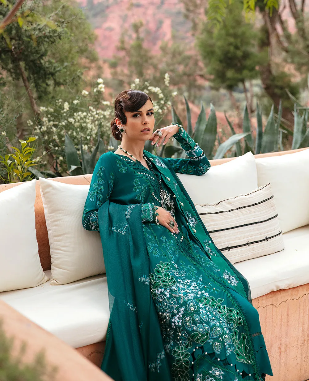 Republic Womenswear | Amaani - Eid Luxury Lawn 2023 | D5-A- ORAN
