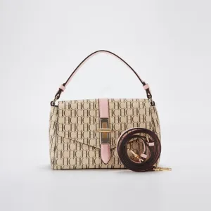 Retro Casual Lady Underarm Handbag