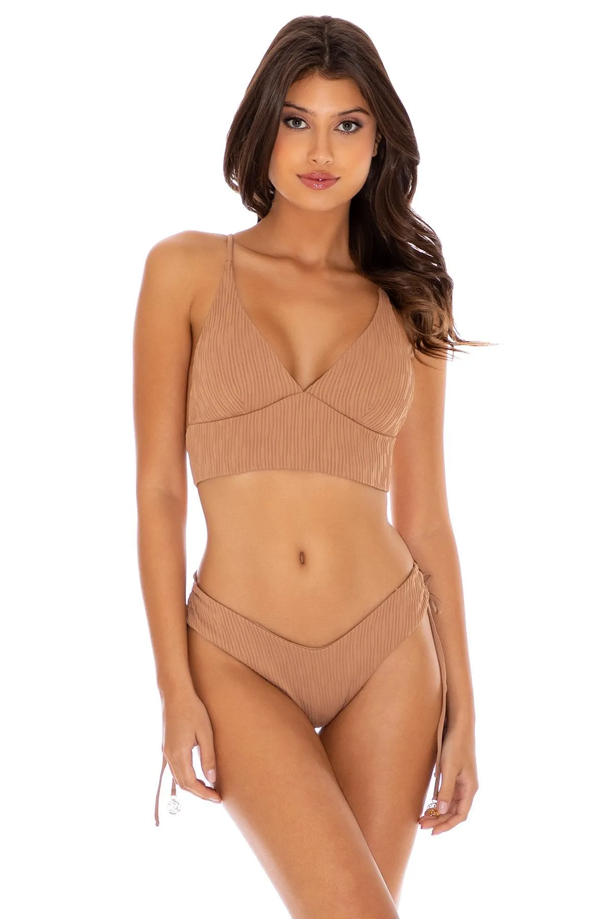 RIVER DANCE - Cross Back Bustier Top