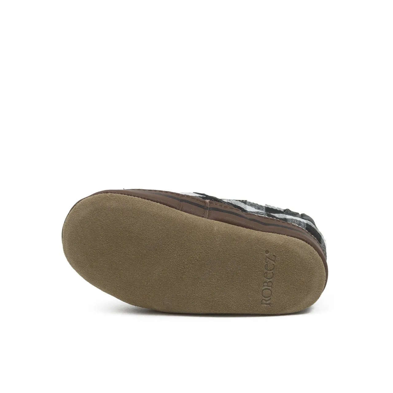 ROBEEZ - Liam Plaid Soft Soles Black