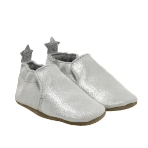 Robeez Pretty Pearl Soft Soles - Silver