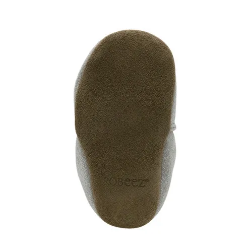 Robeez Pretty Pearl Soft Soles - Silver