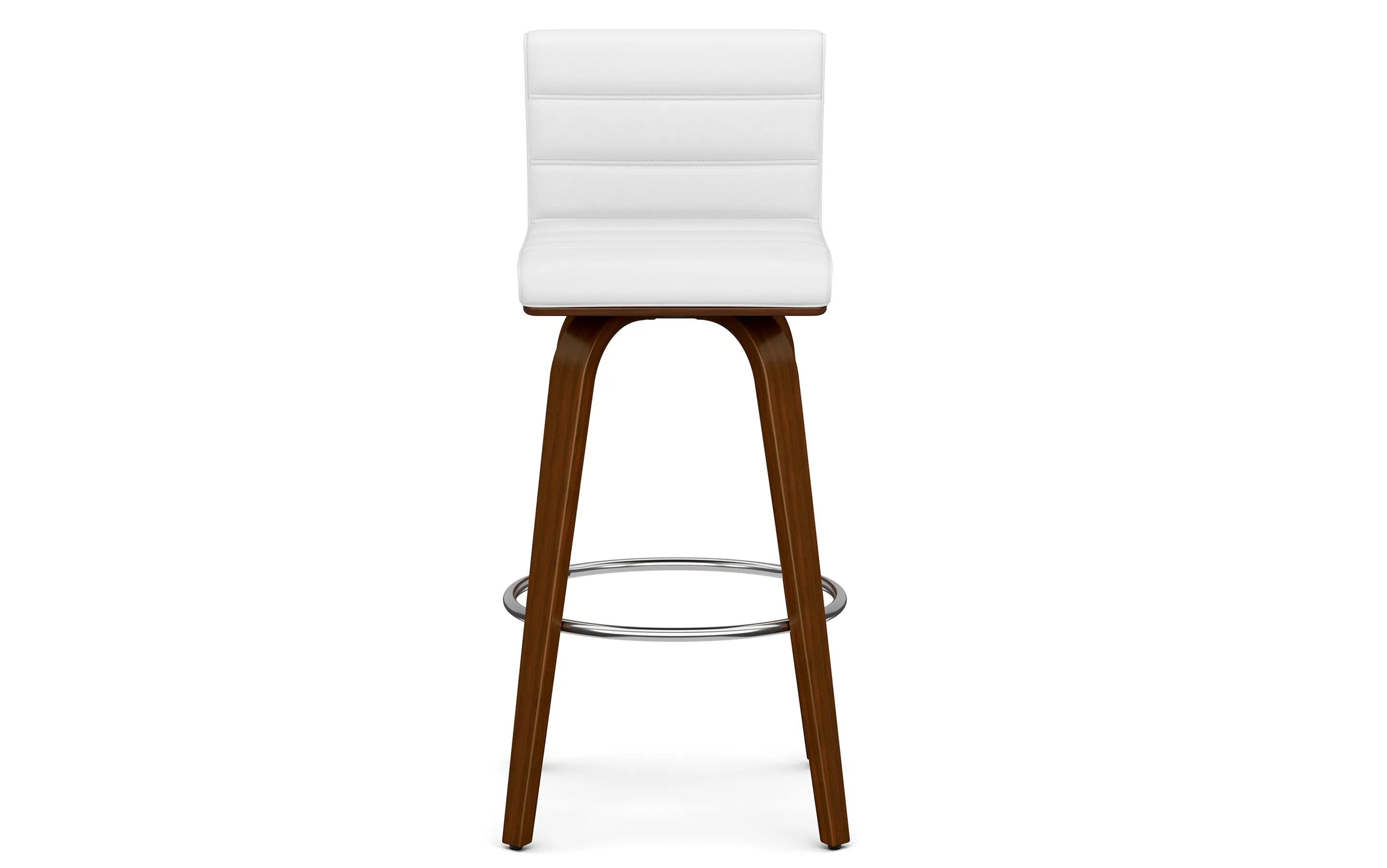 Roland Swivel Bar Stool in Vegan Leather