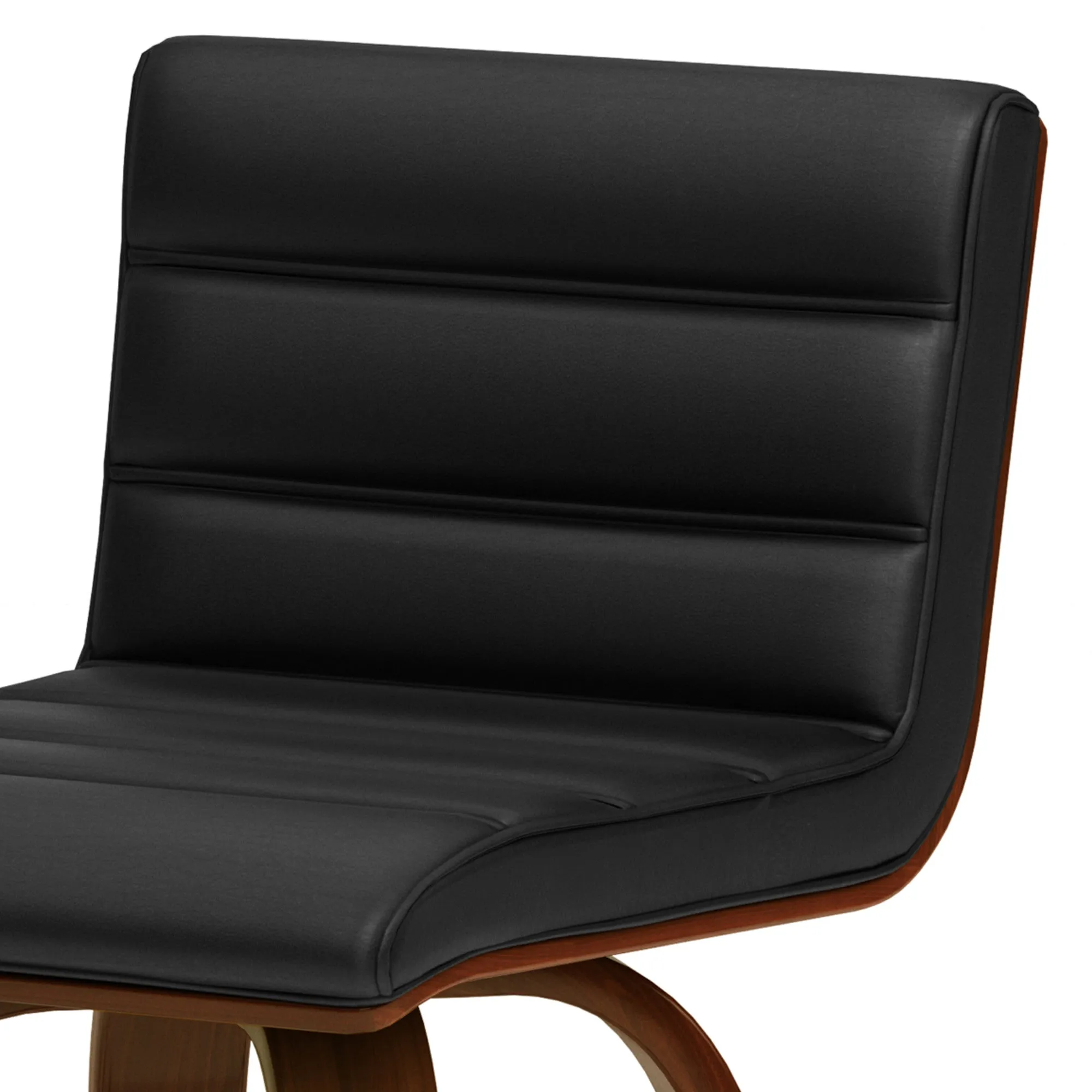 Roland Swivel Bar Stool in Vegan Leather