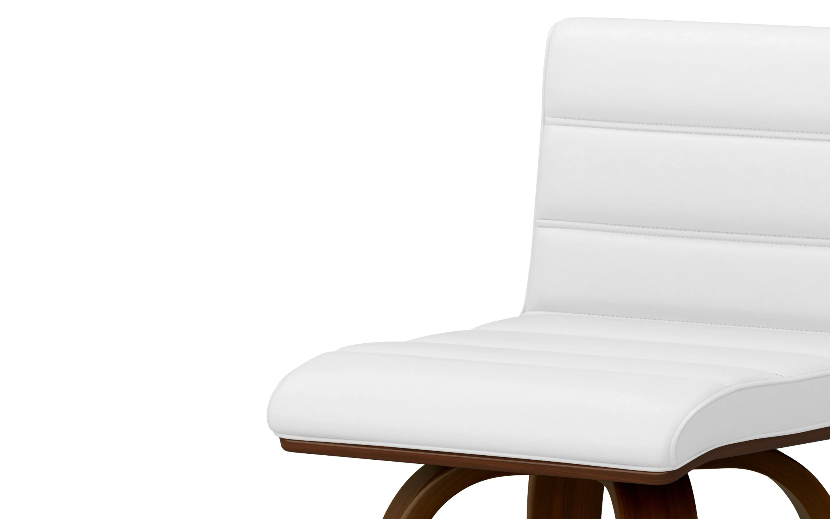 Roland Swivel Bar Stool in Vegan Leather