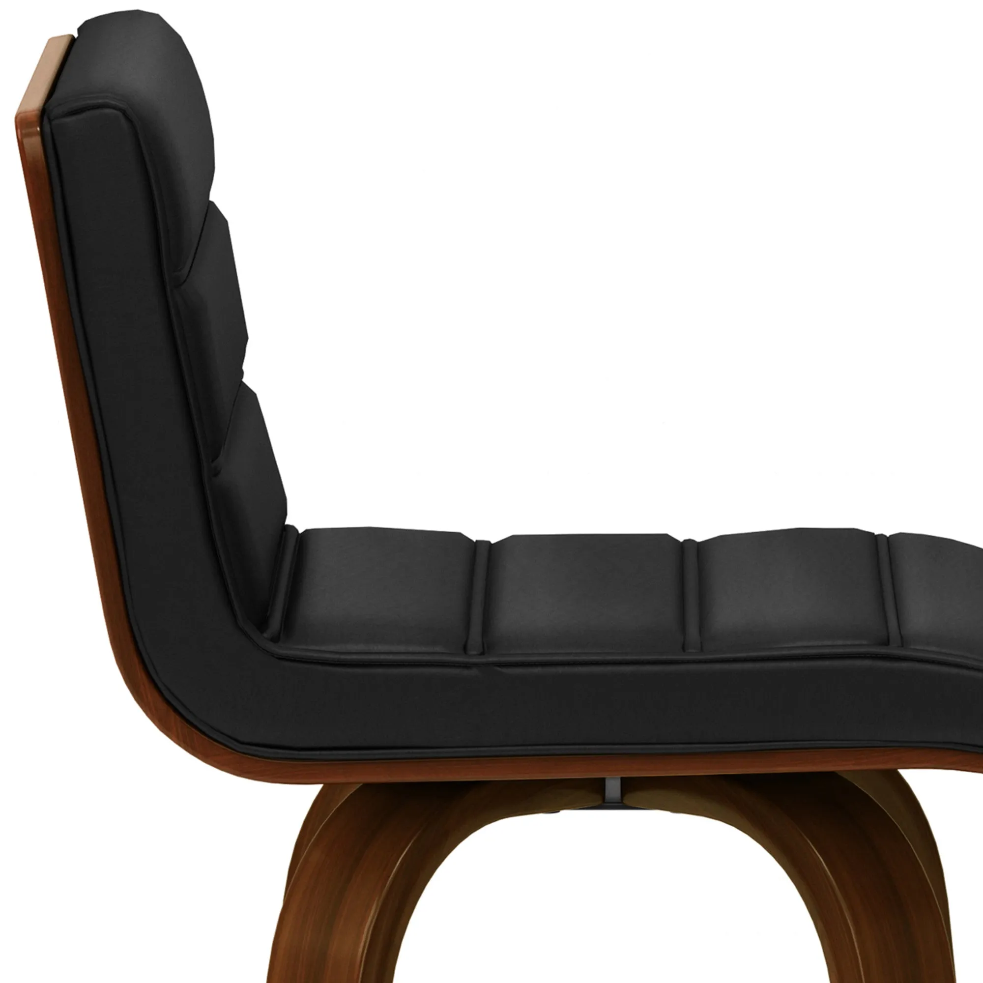 Roland Swivel Bar Stool in Vegan Leather