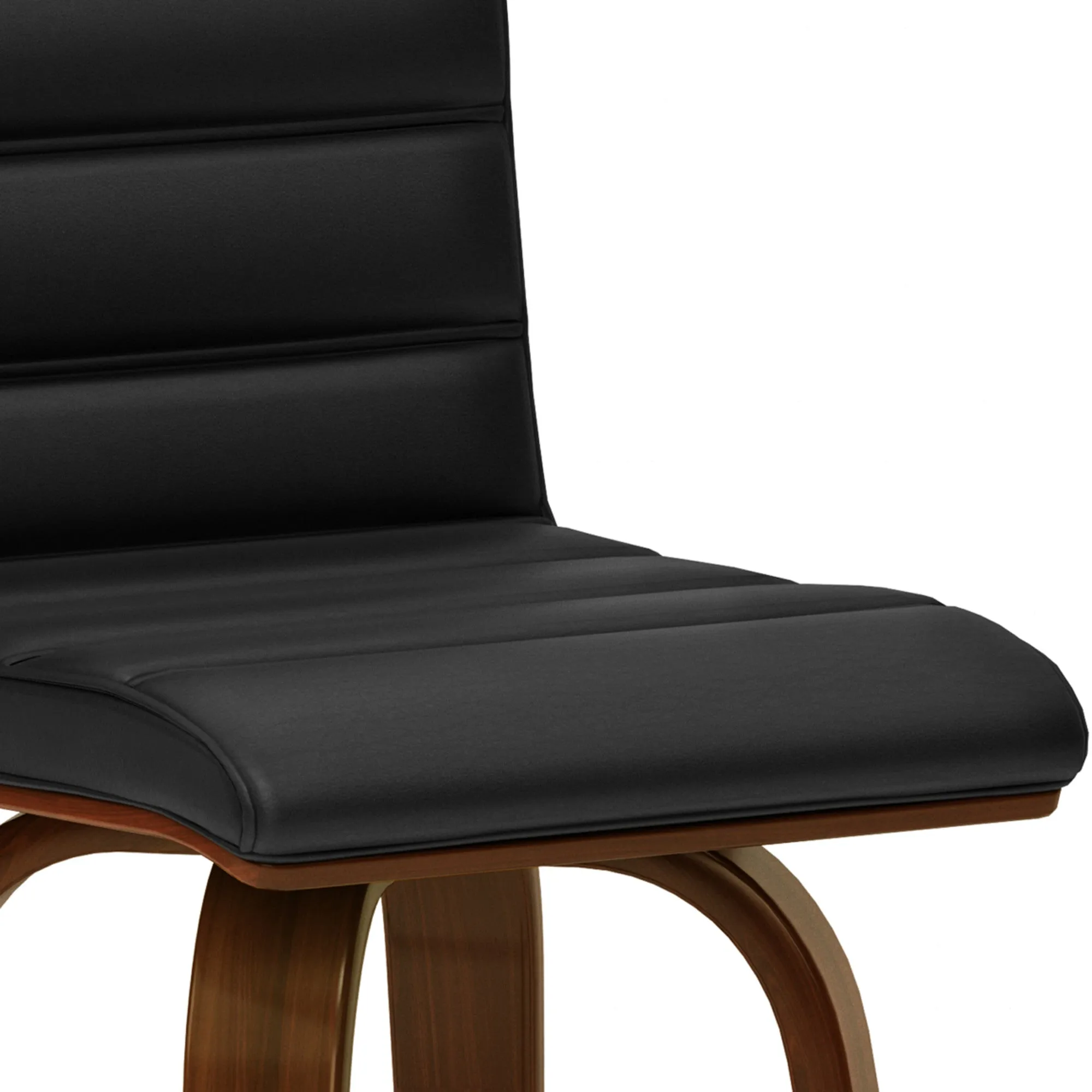 Roland Swivel Bar Stool in Vegan Leather