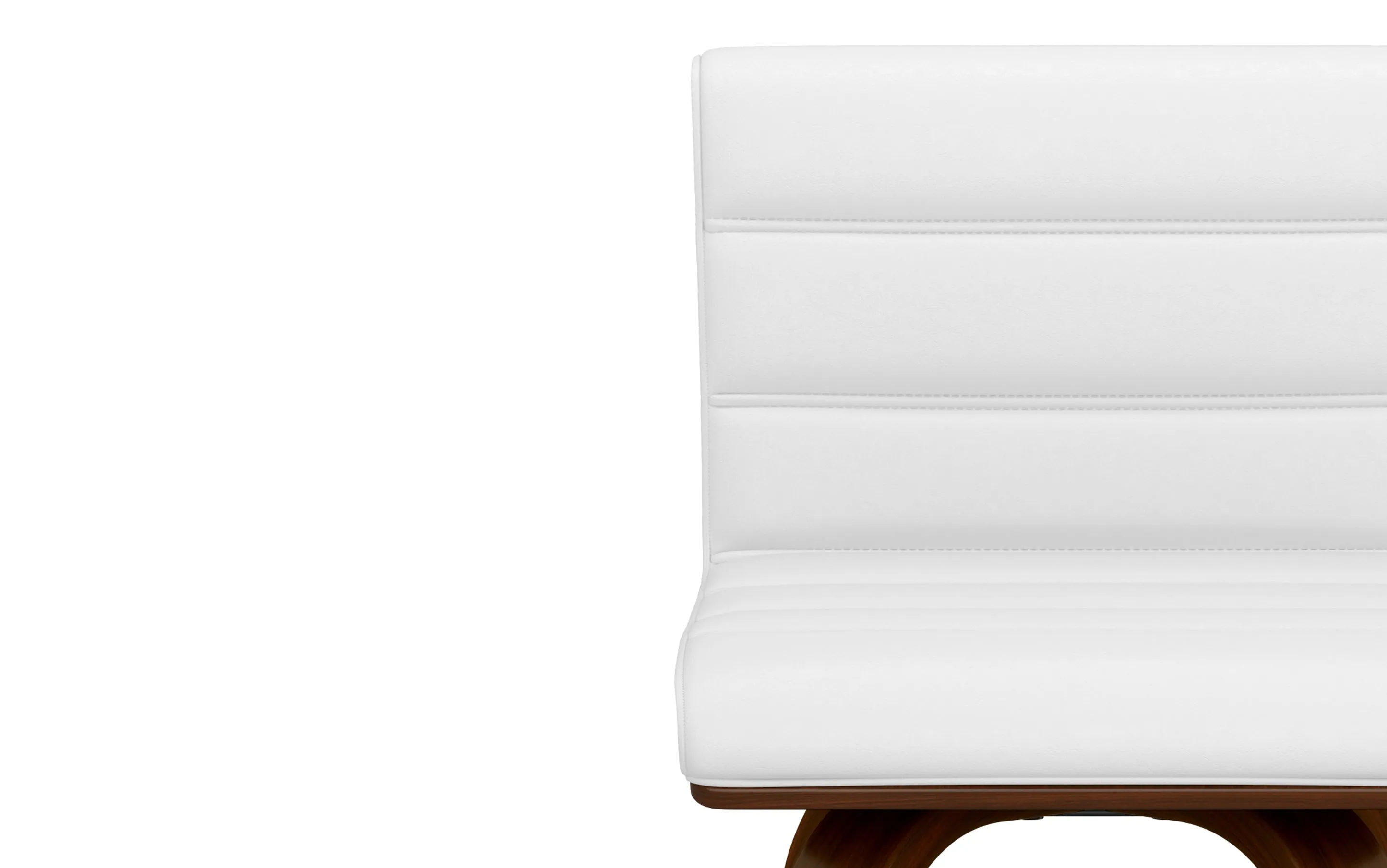 Roland Swivel Bar Stool in Vegan Leather