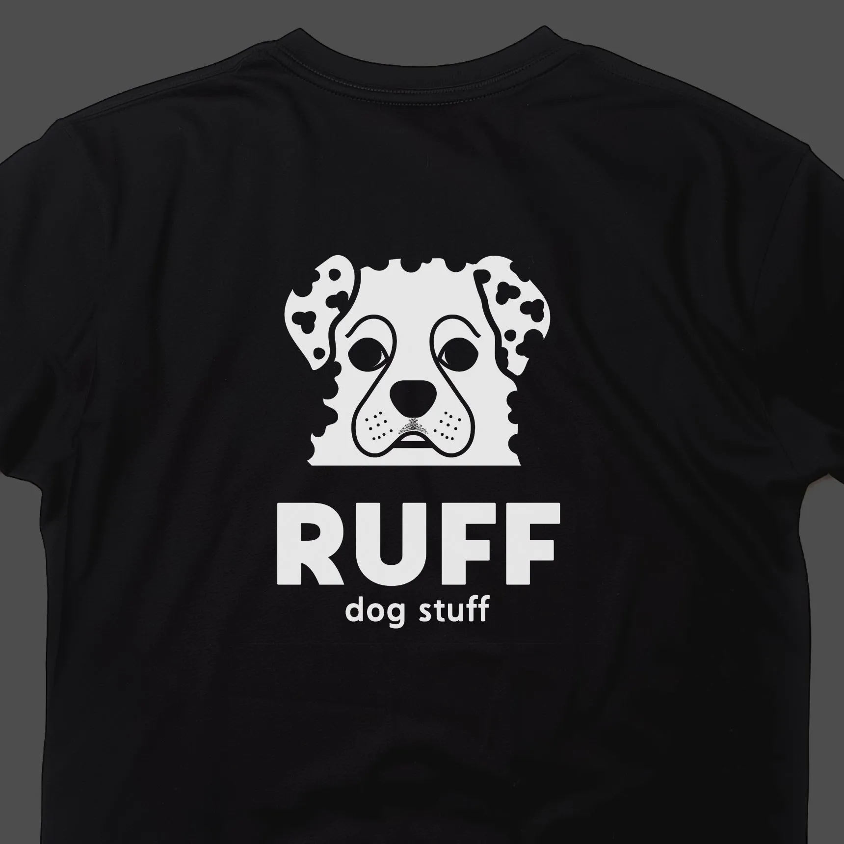 Ruff B W Embroidered T-Shirt