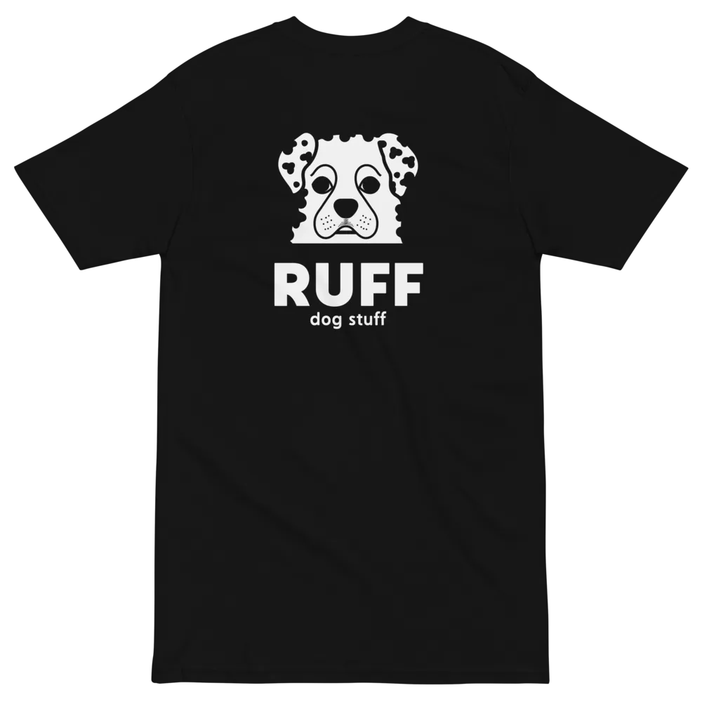 Ruff B W Embroidered T-Shirt