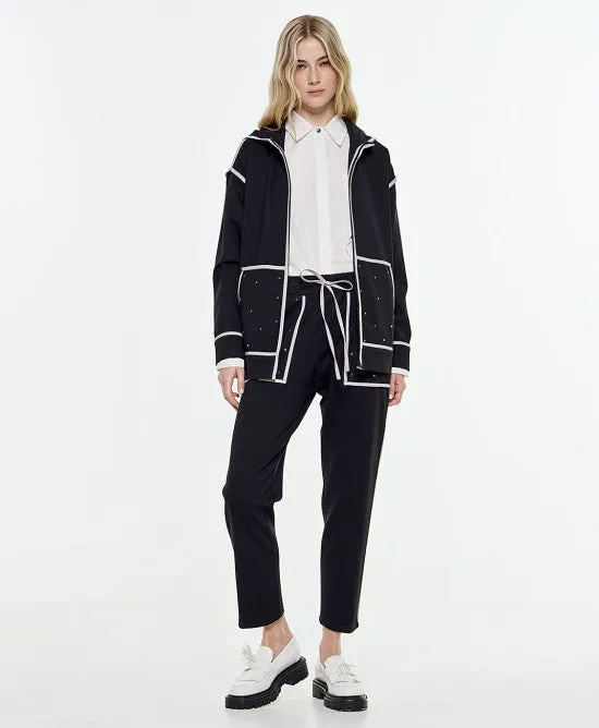 SALE Rhinestone Hooded Jacket