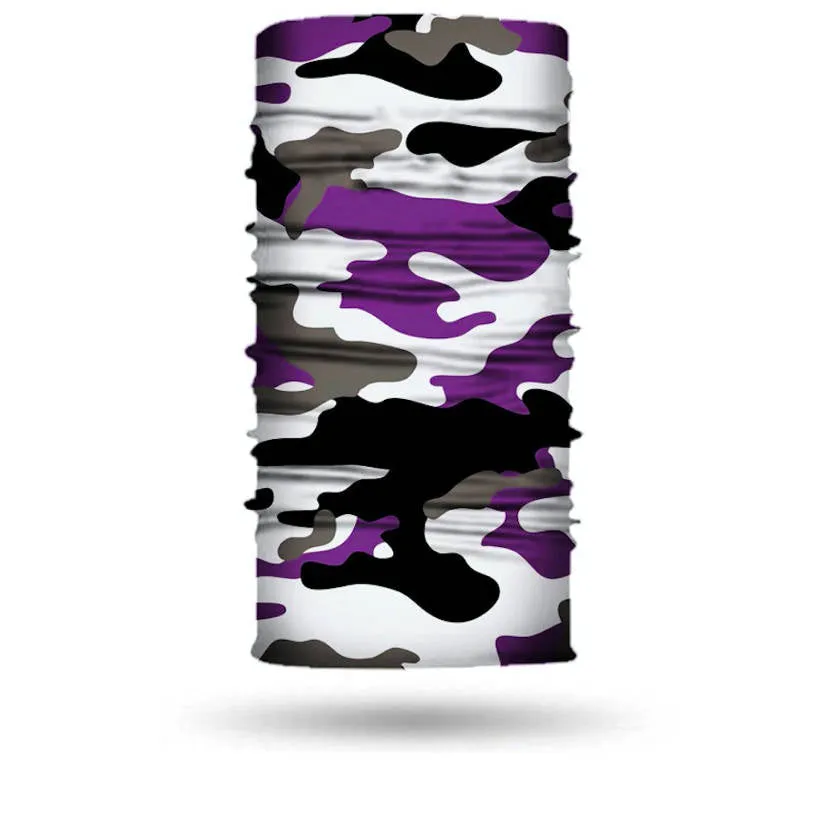 Schlauchschal Purple Camo