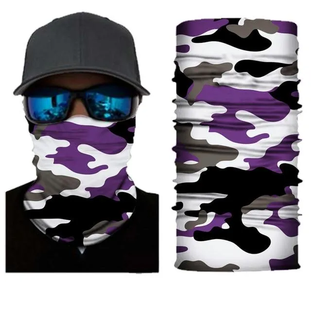 Schlauchschal Purple Camo