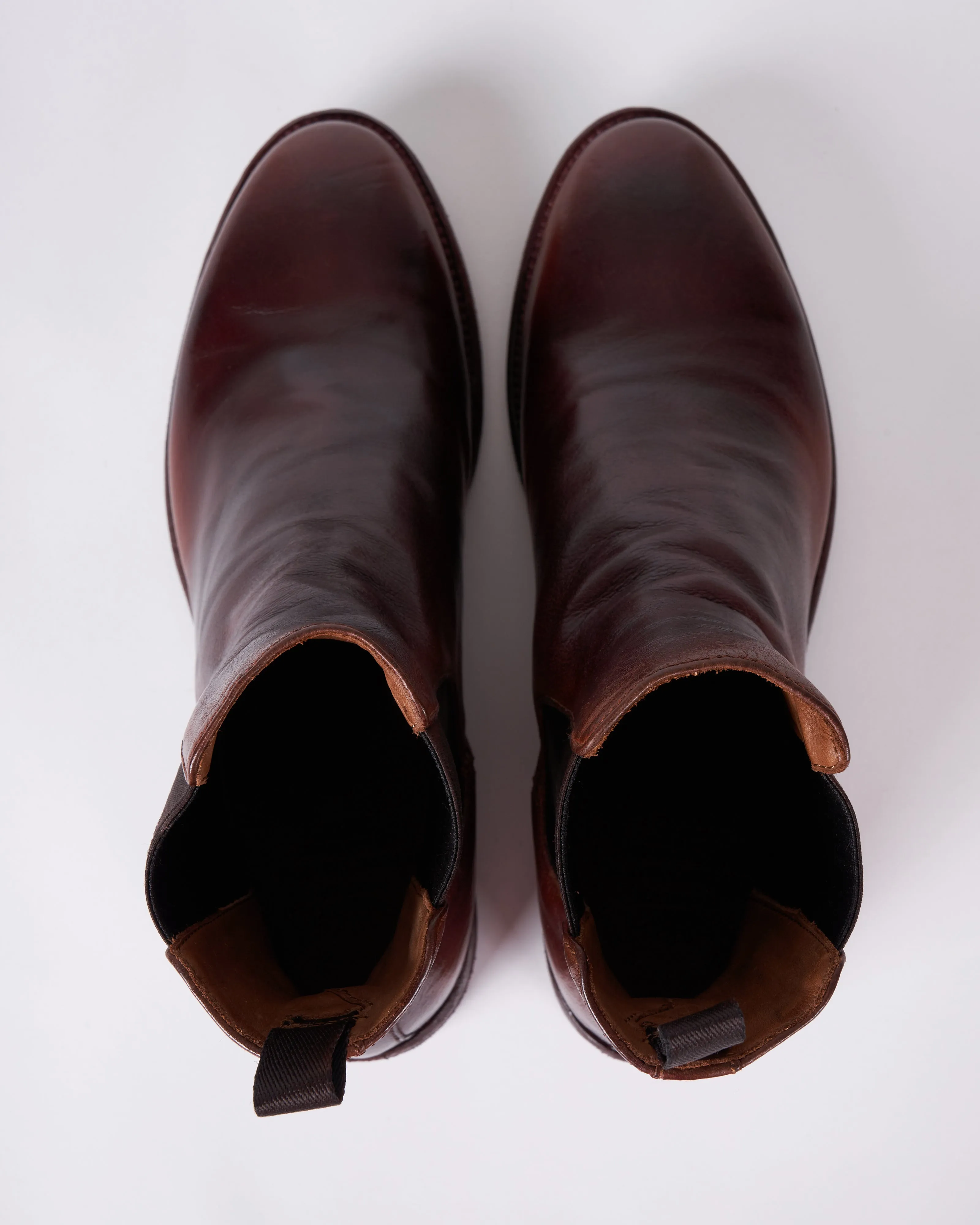 seline boot - tabacco