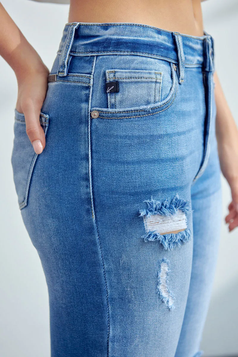 Serena High Rise Ankle Skinny Jeans
