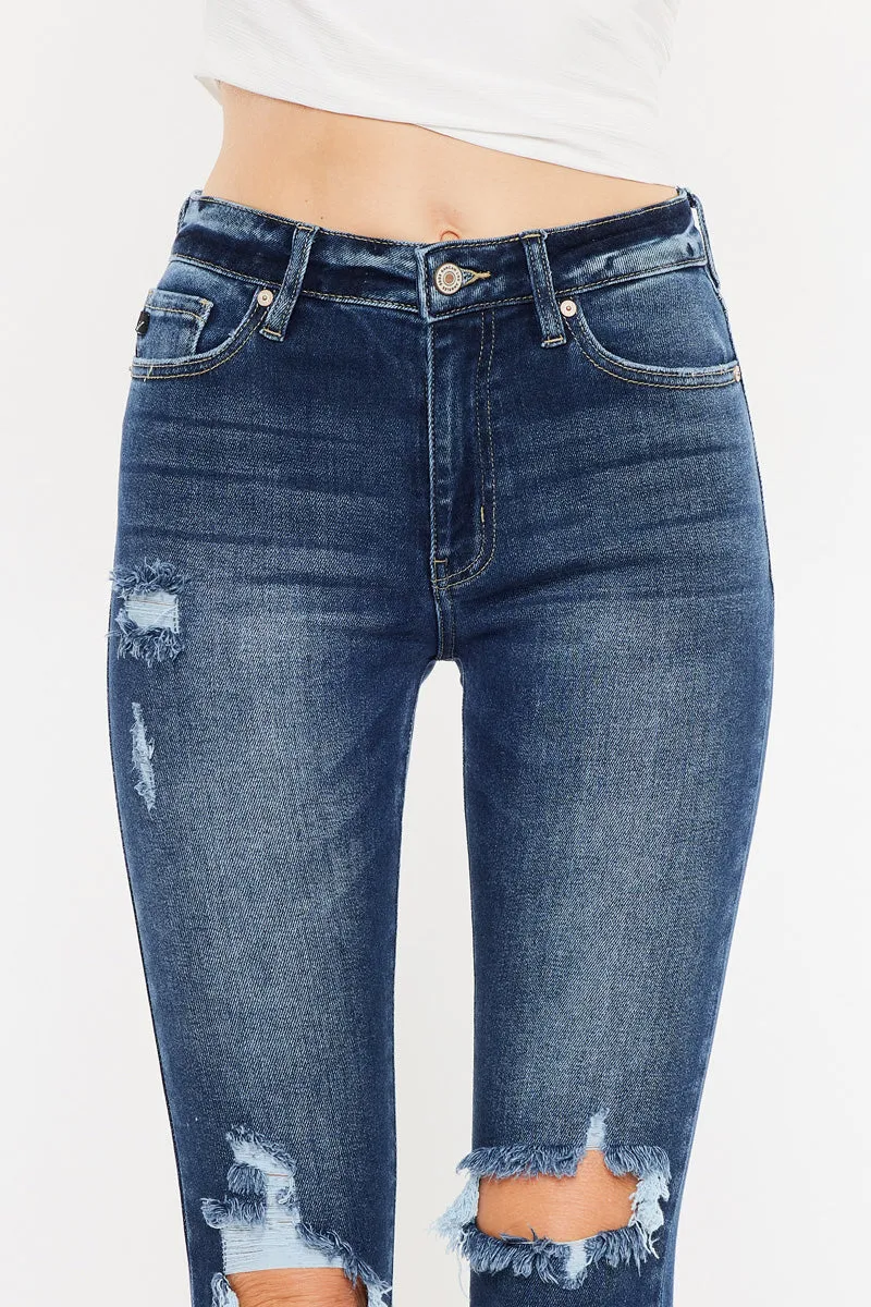 Serena High Rise Ankle Skinny Jeans