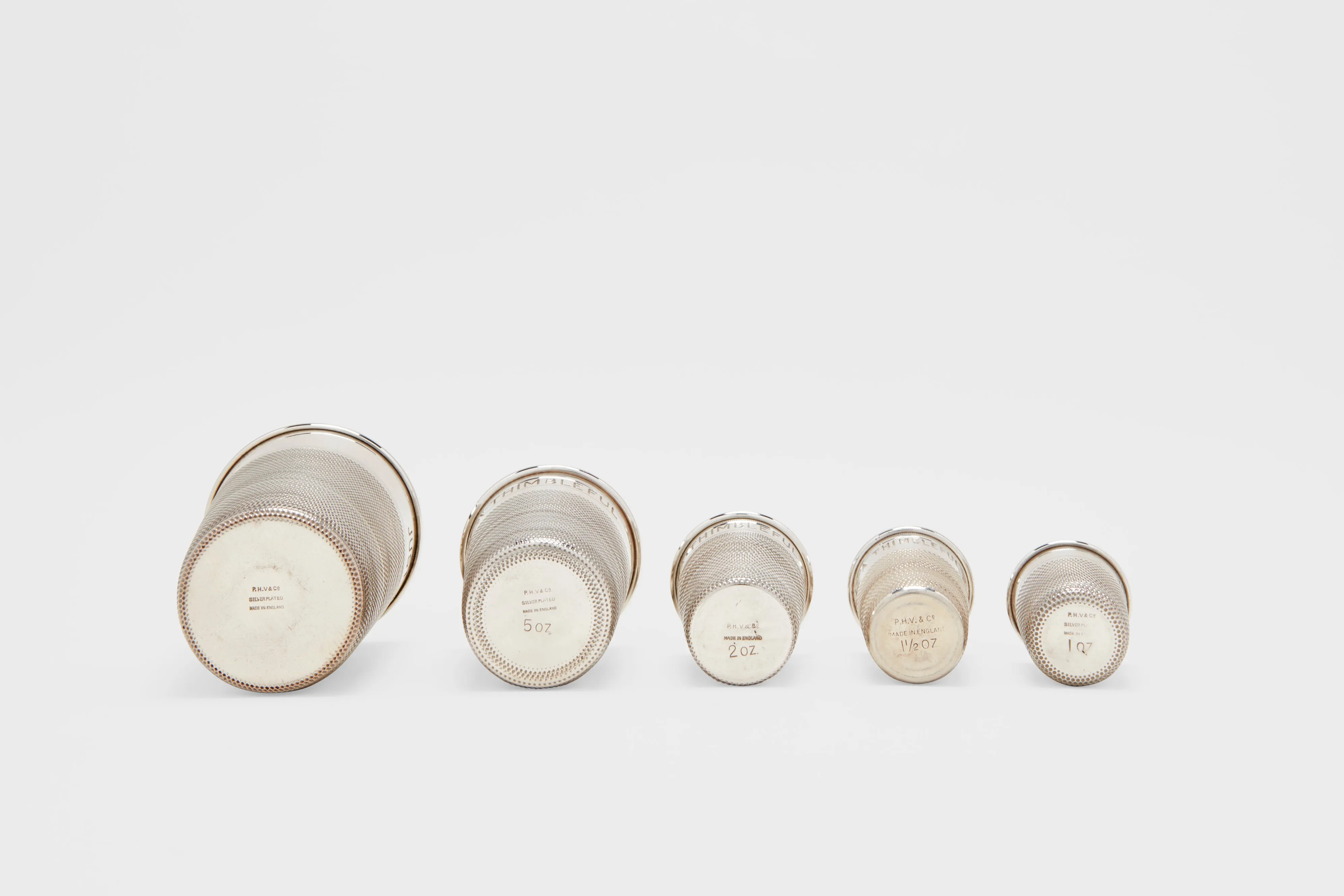 Set of Thimble Bar Measures