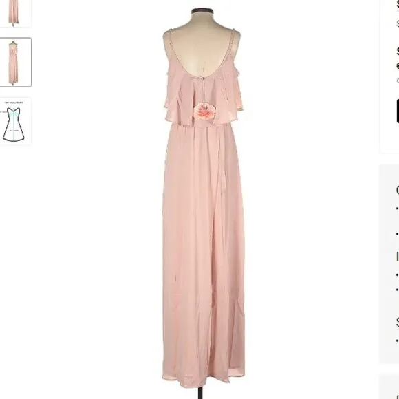Show Me Your MuMu Maxi Dress Bridesmaid New with Tags
