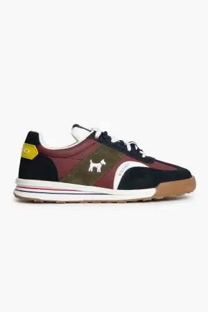 Sneaker Urban Multicolor Burdeos