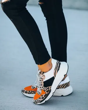 Spice Leopard Running Sole Sneaker
