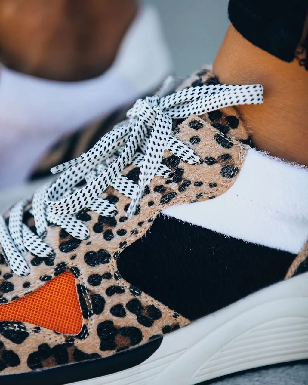 Spice Leopard Running Sole Sneaker