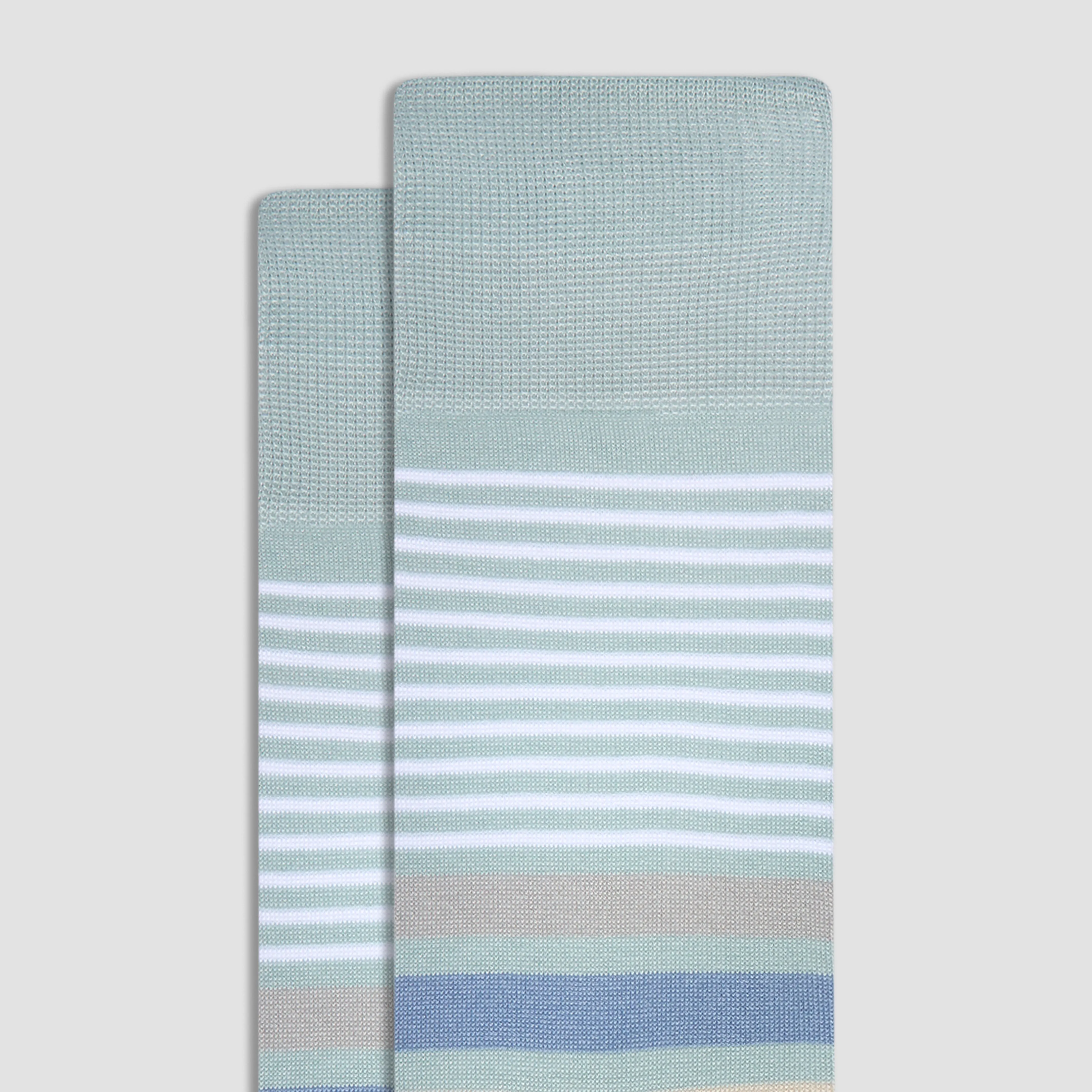 Striped Mid-Calf Socks