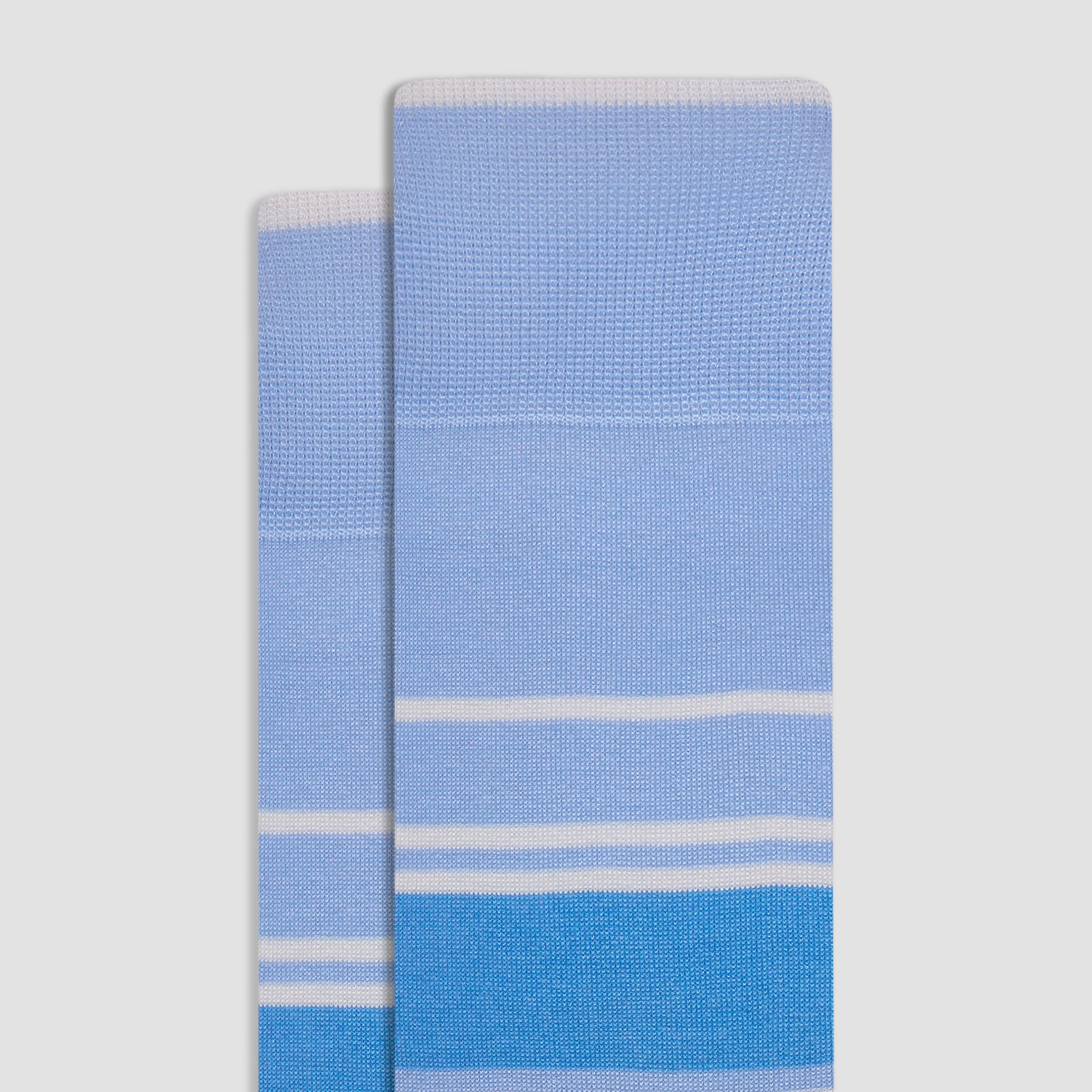 Striped Mid-Calf Socks