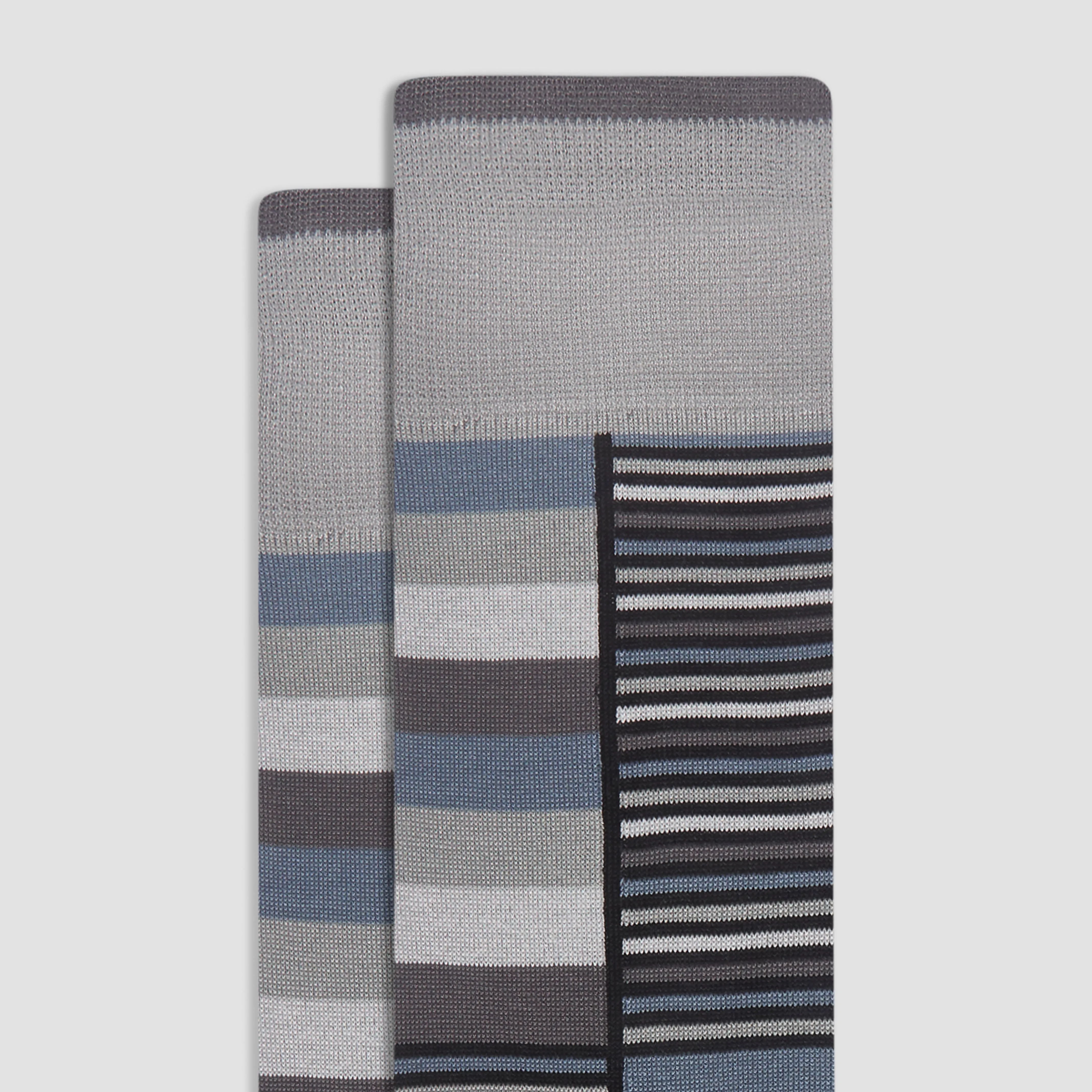 Striped Mid-Calf Socks