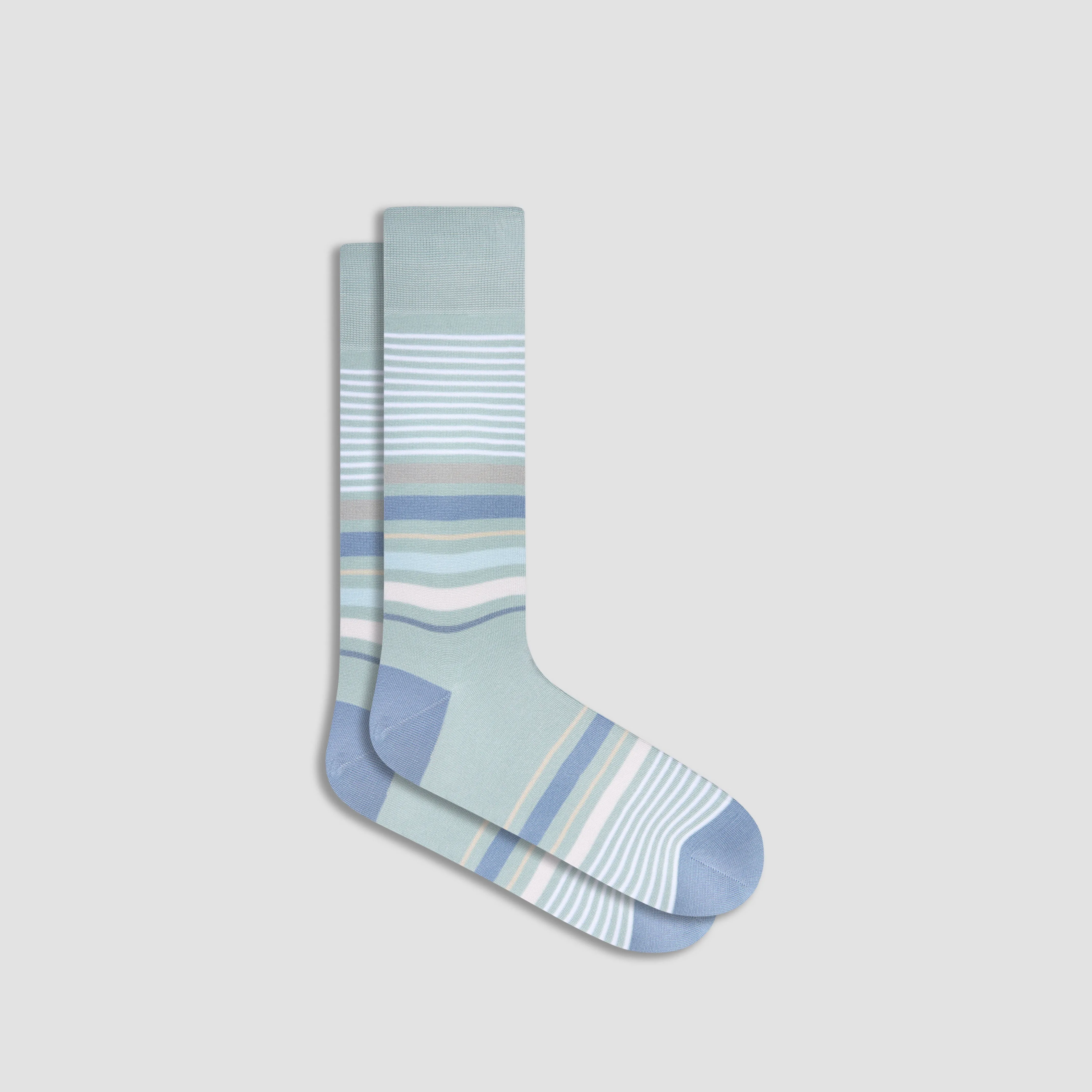 Striped Mid-Calf Socks