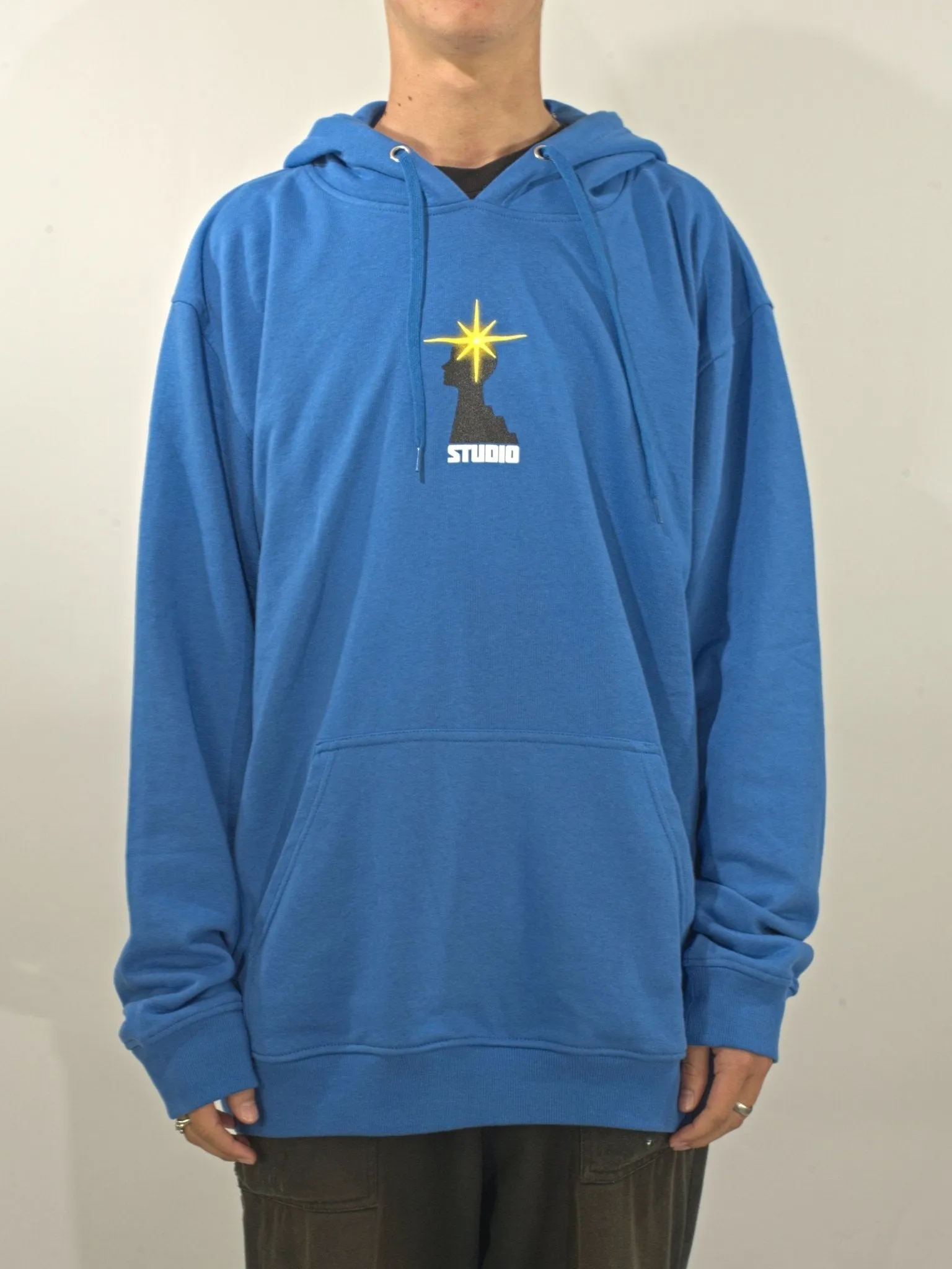 Studio Skateboards - Subconscious Hoodie - Heavyweight Brushed Fleece - Royal Blue - Medium Last