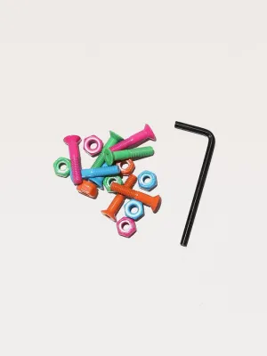 Sunday Hardware - 7/8 Allen - Bolts - Multi Colour