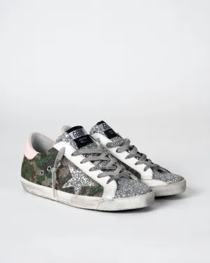 super-star sneaker - green camouflage