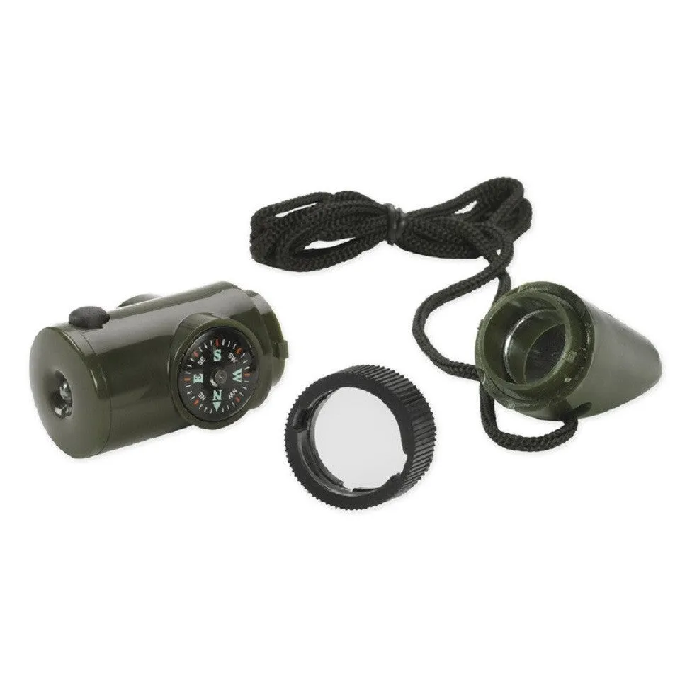 Survival Whistle - 7 in 1 Tool