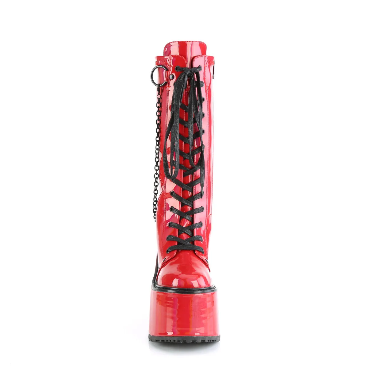 SWING-150  Red Holographic Stretch Patent