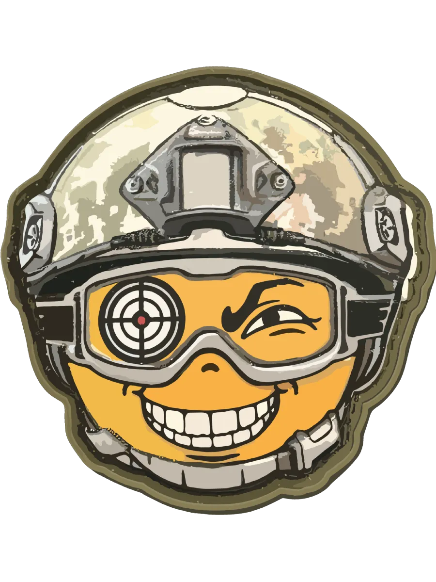 Tactical Wink PVC Morale Patch