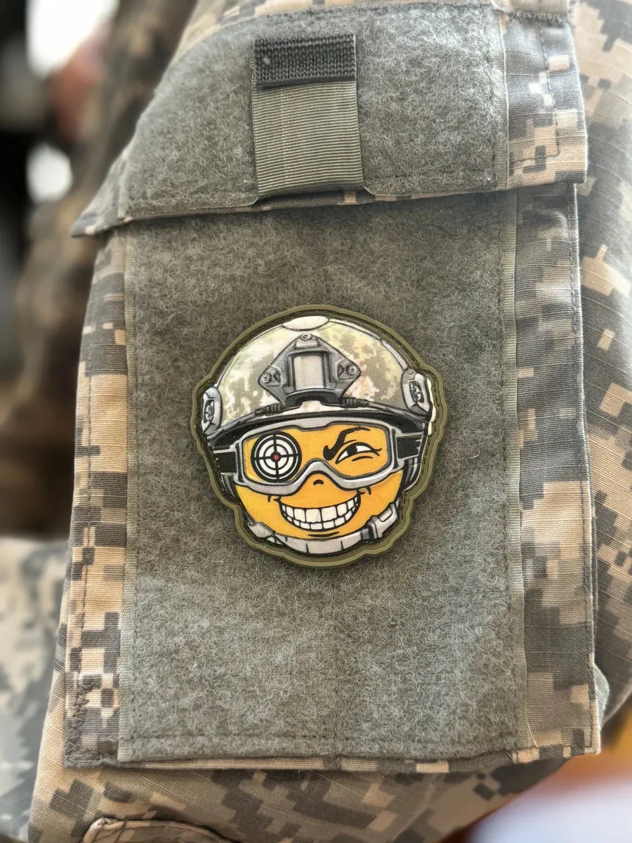 Tactical Wink PVC Morale Patch