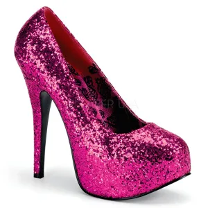 TEEZE-06GW  Hot Pink Glitter