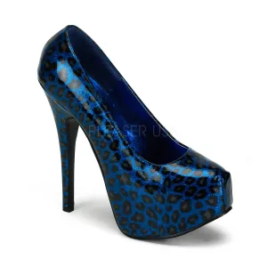 TEEZE-37  Blue Cheetah Patent