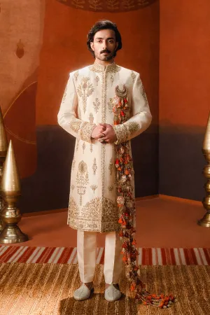 The Matka Kulfi Sherwani Set [without stole]
