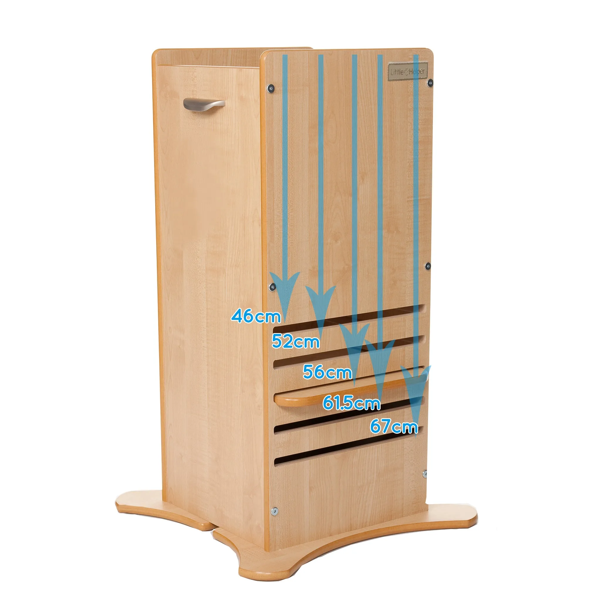 The Original Little Helper FunPod Toddler Tower | Learning Tower | Kitchen Helper Tower | Step Stool | Natural