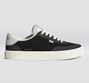 TOCA Ash Grey Suede Black Nylon Sneaker Men